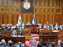 18 April 2019 Fourth Sitting of the First Regular Session of the National Assembly of the Republic of Serbia in 2019
